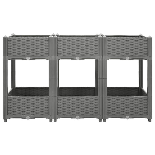 Raised Bed 120x40x71 cm Polypropylene
