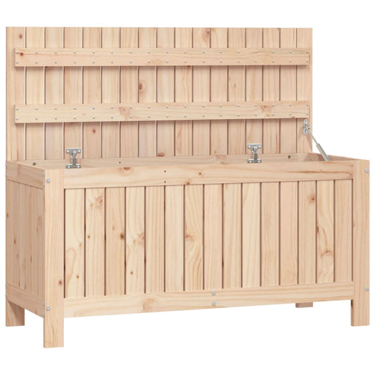 Garden Storage Box 108x42.5x54 cm Solid Wood Pine