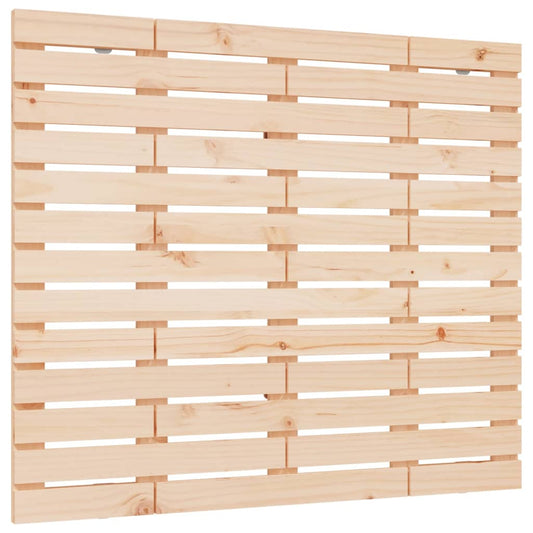 Wall Headboard 106x3x91.5 cm Solid Wood Pine