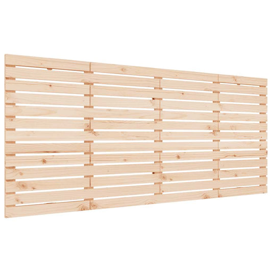 Wall Headboard 186x3x91.5 cm Solid Wood Pine