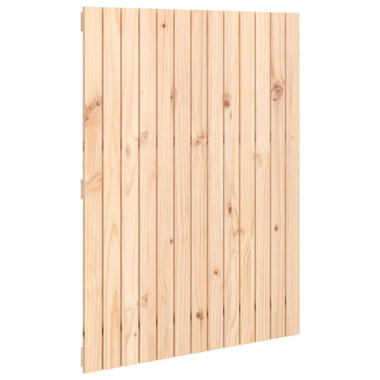 Wall Headboard 82.5x3x110 cm Solid Wood Pine