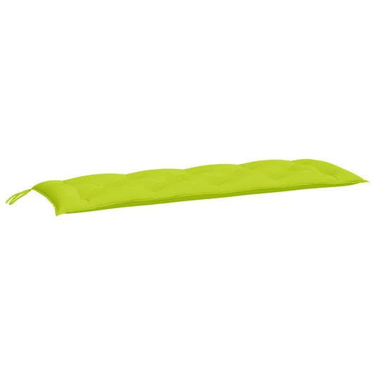 Garden Bench Cushion Bright Green 150x50x7 cm Oxford Fabric