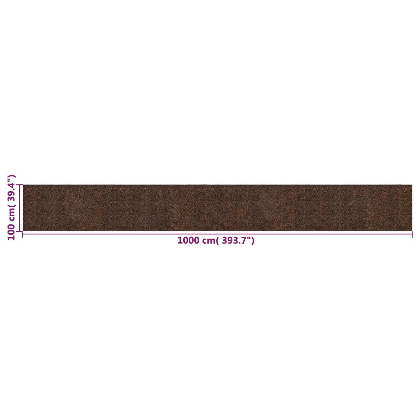 Cork Roll Brown 1000 x 100 cm Cork and Rubber