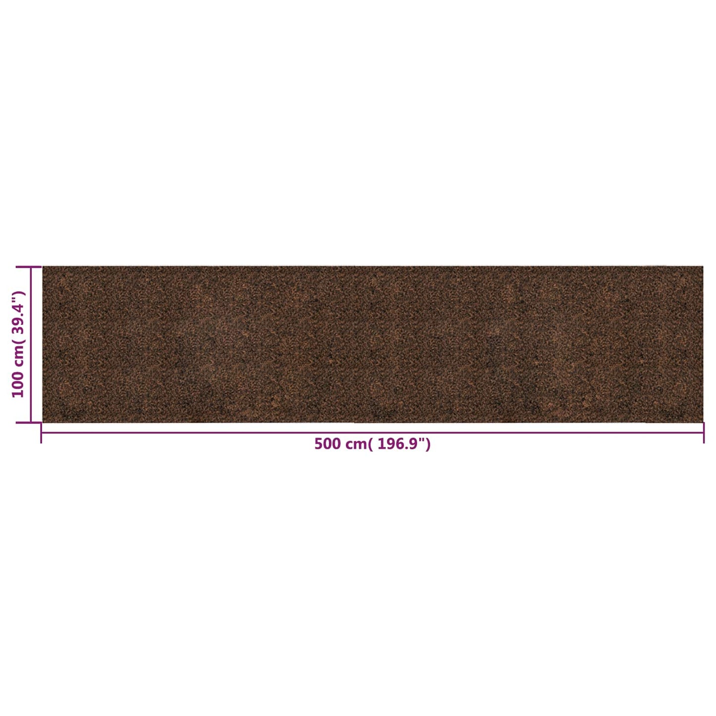 Cork Roll Brown 500 x 100 cm Cork and Rubber