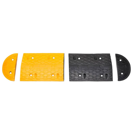 Speed Hump Yellow&Black 420x32,5x4 cm Rubber