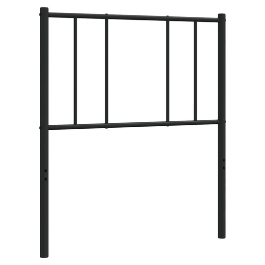 Metal Replace Headboard Black 107 cm