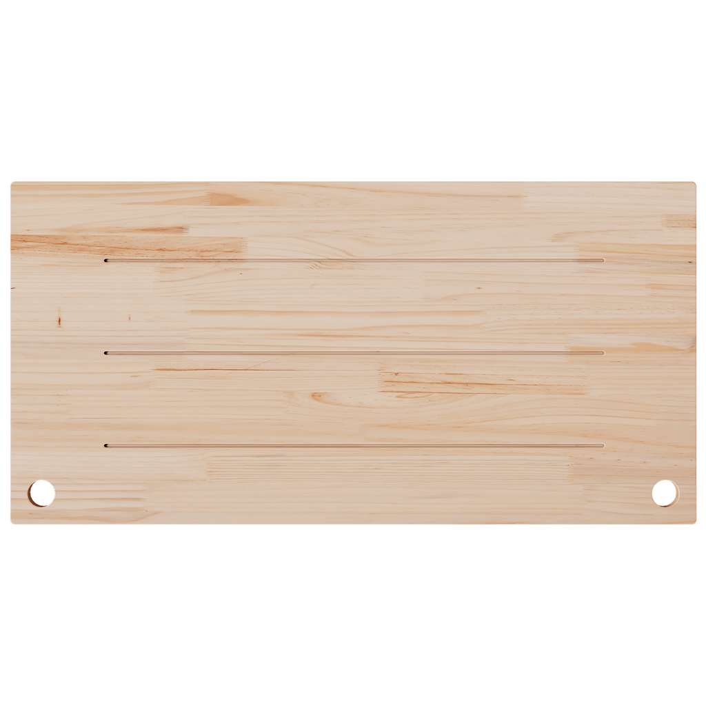 Desk Top 100x50x2.5 cm Solid Wood Pine
