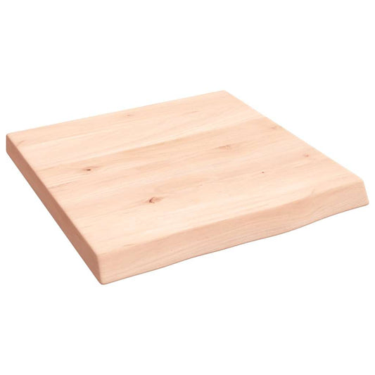 Wall Shelf 40x40x(2-4) cm Untreated Solid Wood Oak