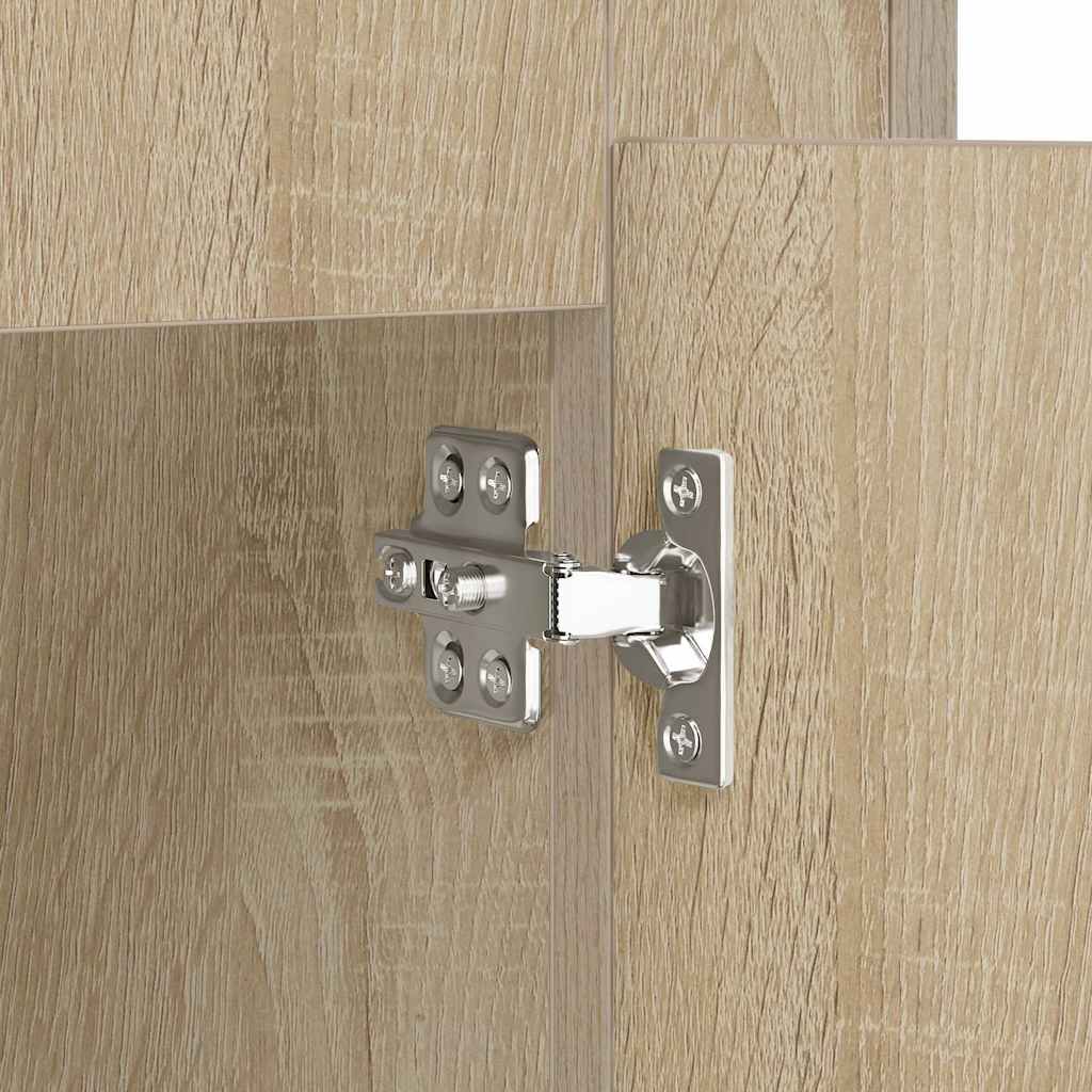 Sideboards 3 pcs Sonoma Oak Engineered Wood
