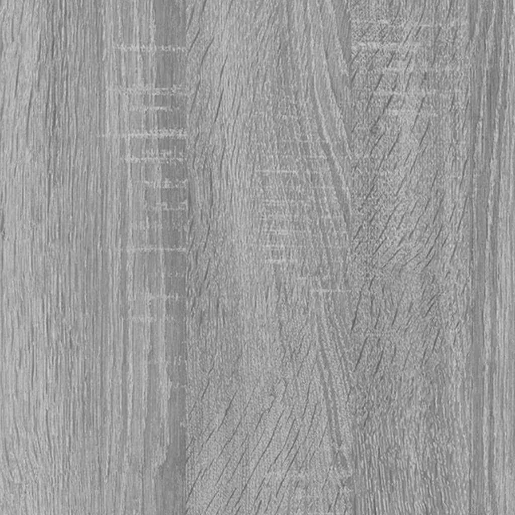 Highboard | Grey sonoma | Engineered wood | Large | Highboard