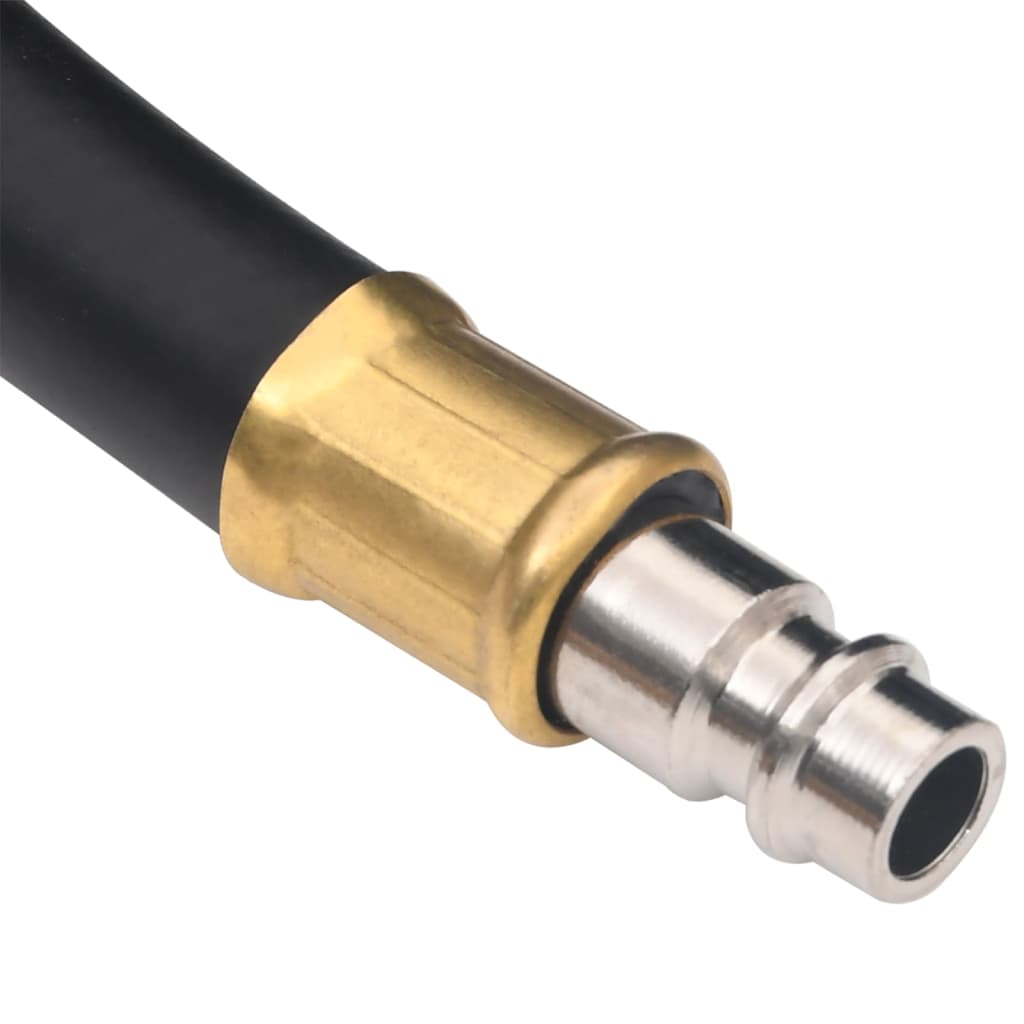 Hybrid Air Hose Black 0.6" 20 m Rubber and PVC