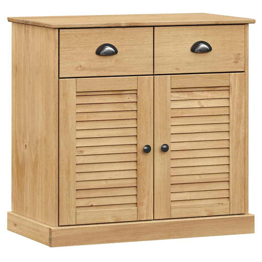 Sideboard with Drawers VIGO 78x40x75 cm Solid Wood Pine