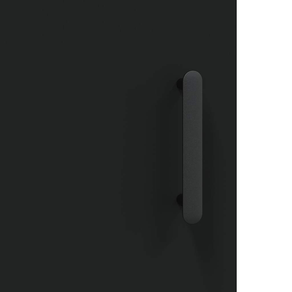 Sideboard Black 69.5x34x90 cm Engineered Wood