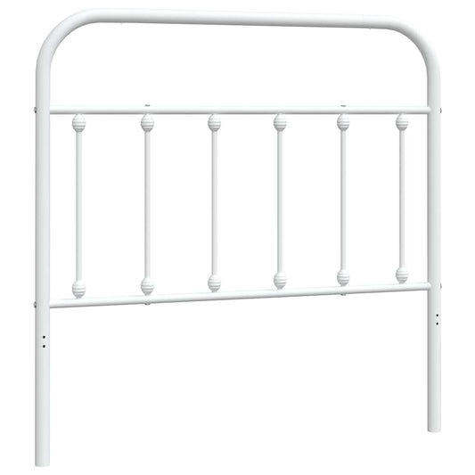 Metal Replace Headboard White 100 cm