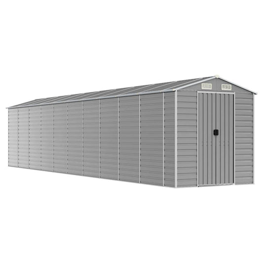 Garden Shed | Light grey | Galvanised Steel | Large | Garden Shed