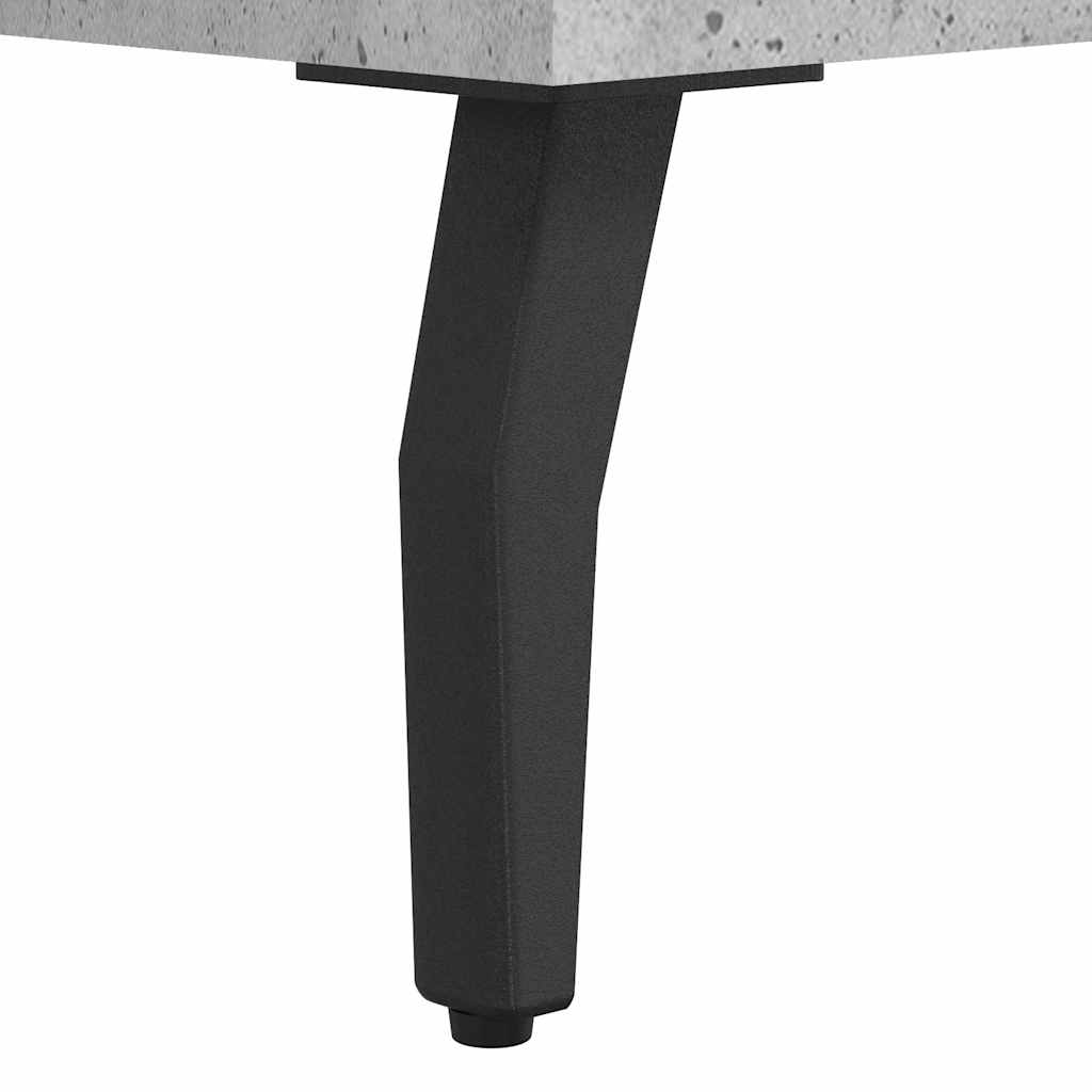 Bedside Cabinets 2 pcs Concrete Grey 40x35x47.5 cm Engineered Wood