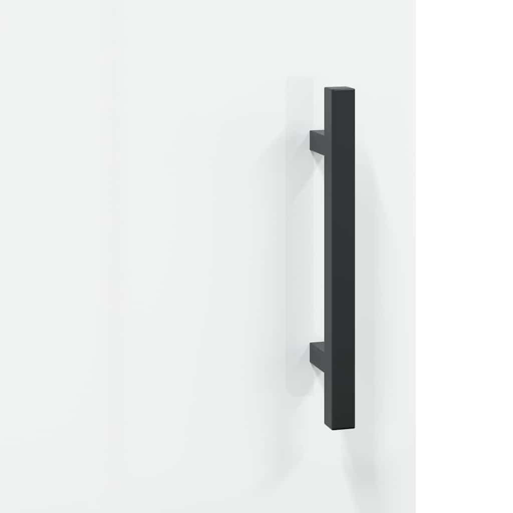 Bedside Cabinets 2 pcs High Gloss White 40x40x50 cm Engineered Wood