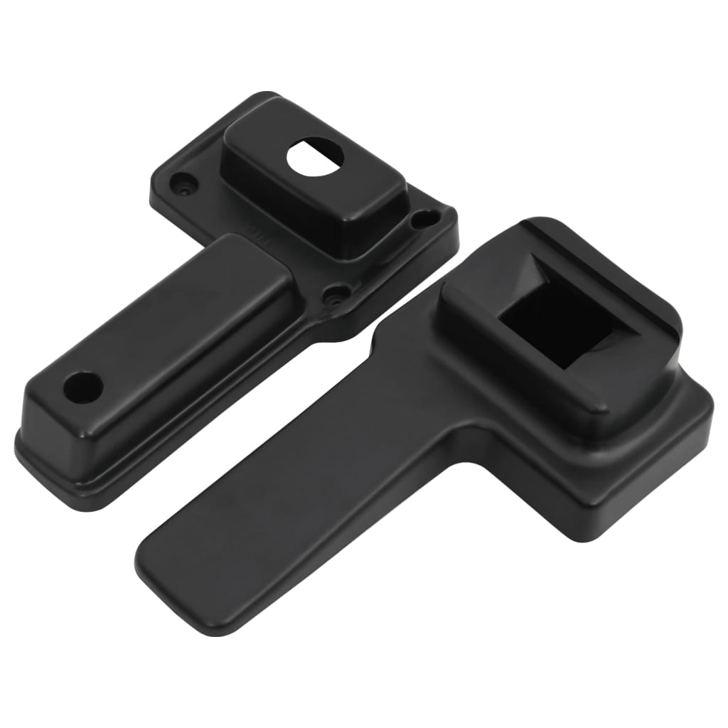 Car Armrest for VW GOLF MK4 (1999-2004) Black 14.5x32x(27-46) cm ABS