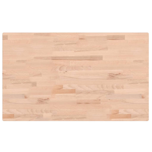 Bathroom Countertop 100x60x2.5 cm Solid Wood Beech