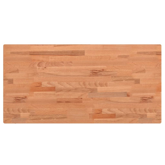 Bathroom Countertop 80x40x1.5 cm Solid Wood Beech