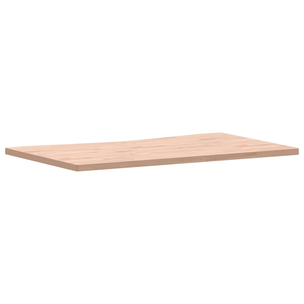 Desk Top 100x(55-60)x2.5 cm Solid Wood Beech