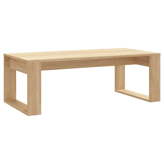 Coffee Table | Sonoma oak | Engineered wood | 102 x 50 x 35 cm