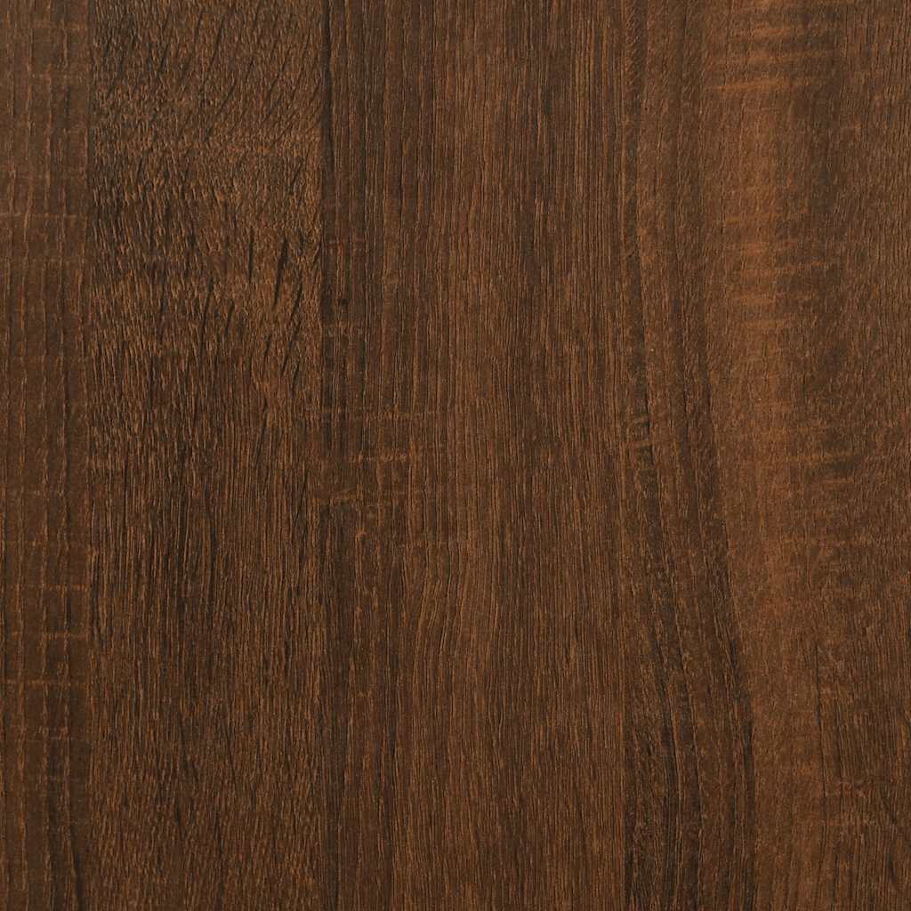 Bedside Cabinets 2 pcs Brown Oak 30x60x60 cm Engineered Wood