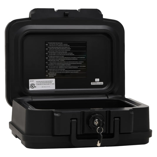 Safe Box Black 38x32,5x16,5 cm