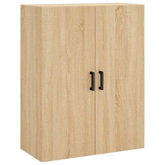 Wall Mounted Cabinet Sonoma Oak 69,5x34x90 cm