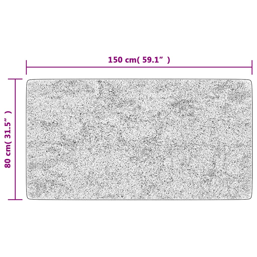 Rug Washable Multicolour 80x150 cm