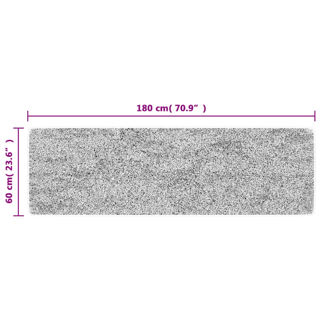 Kitchen Rug Multicolour 60x180 cm Washable