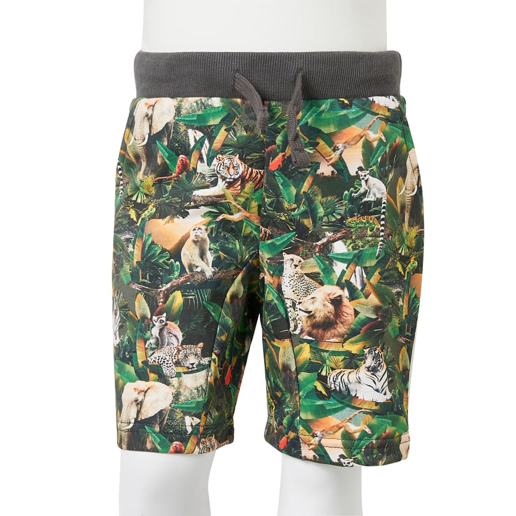 Kids' Shorts with Drawstring Old Petrol 140