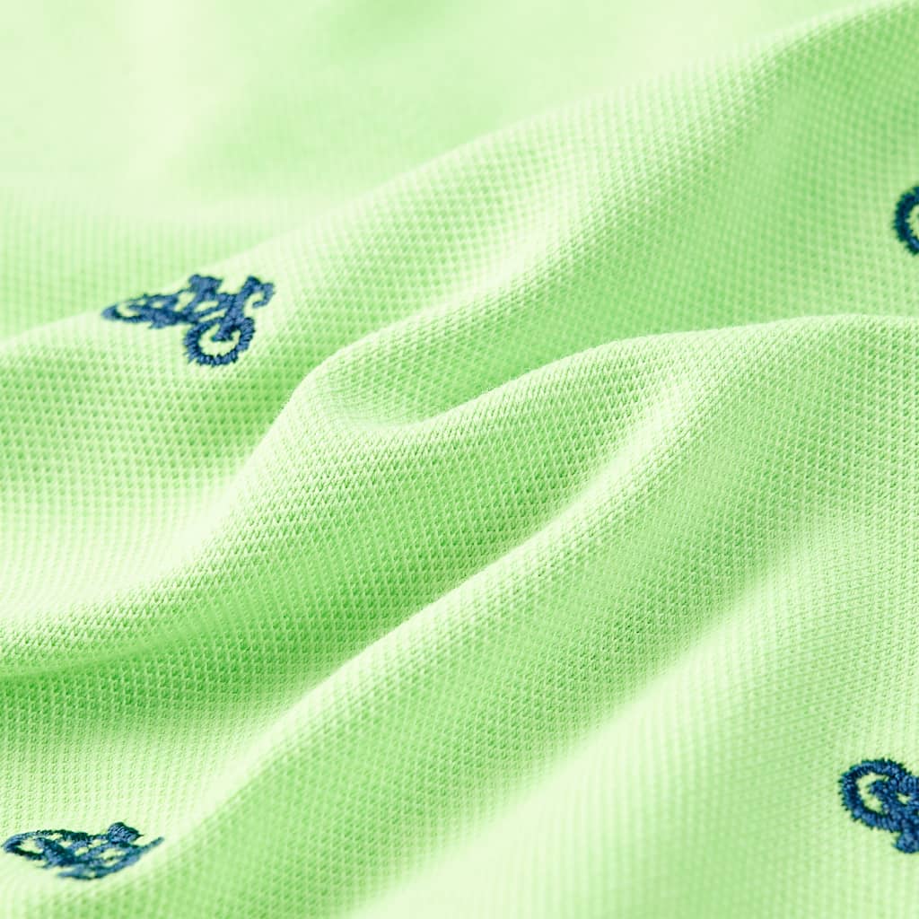 Kids' Polo Shirt Neon Green 116