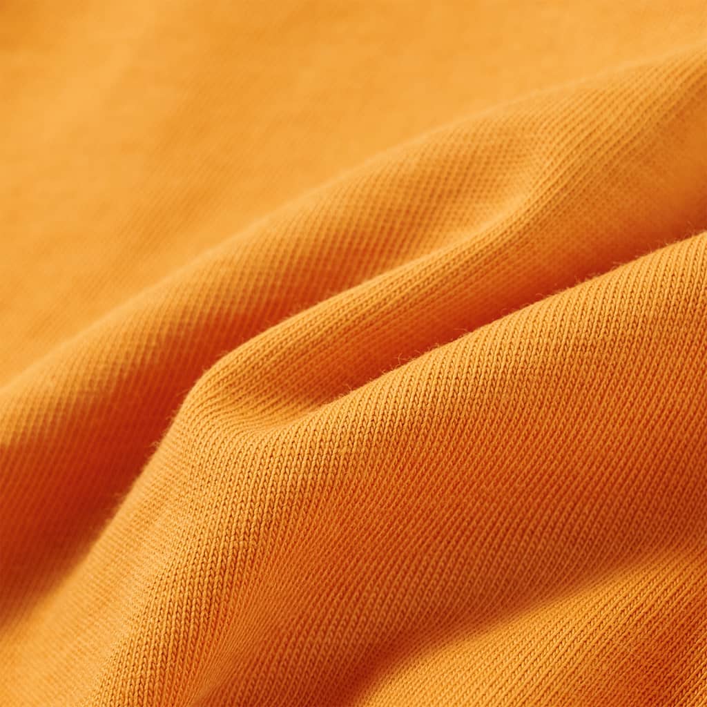 Kids' T-shirt with Long Sleeves Ochre 92