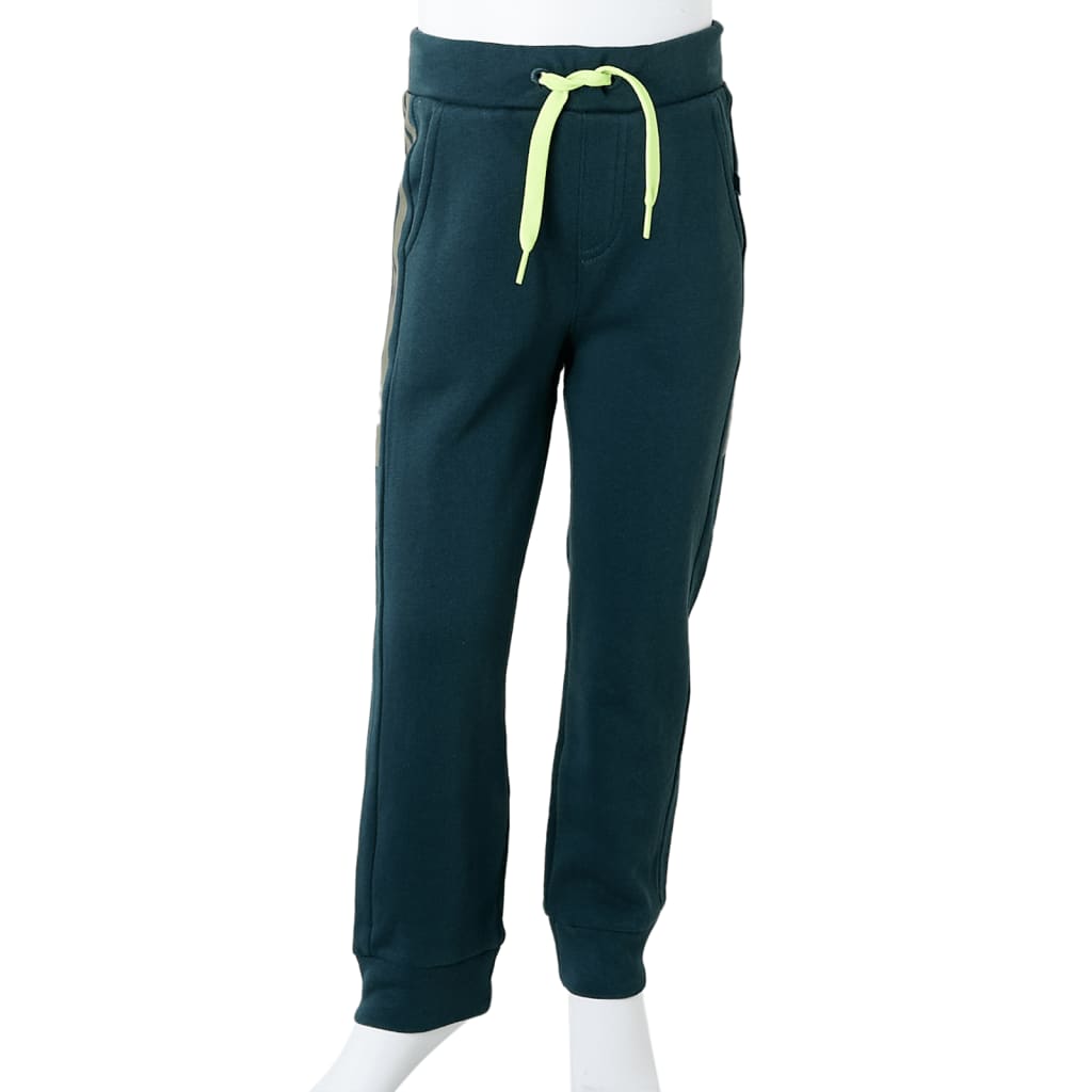 Kids'Sweatpants with Drawstring Moss Green 92