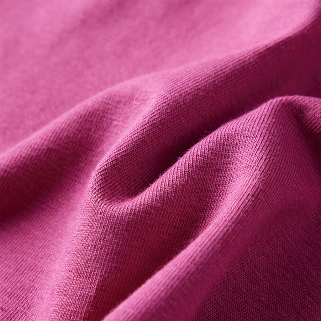 Kids' T-shirt with Long Sleeves Raspberry 92