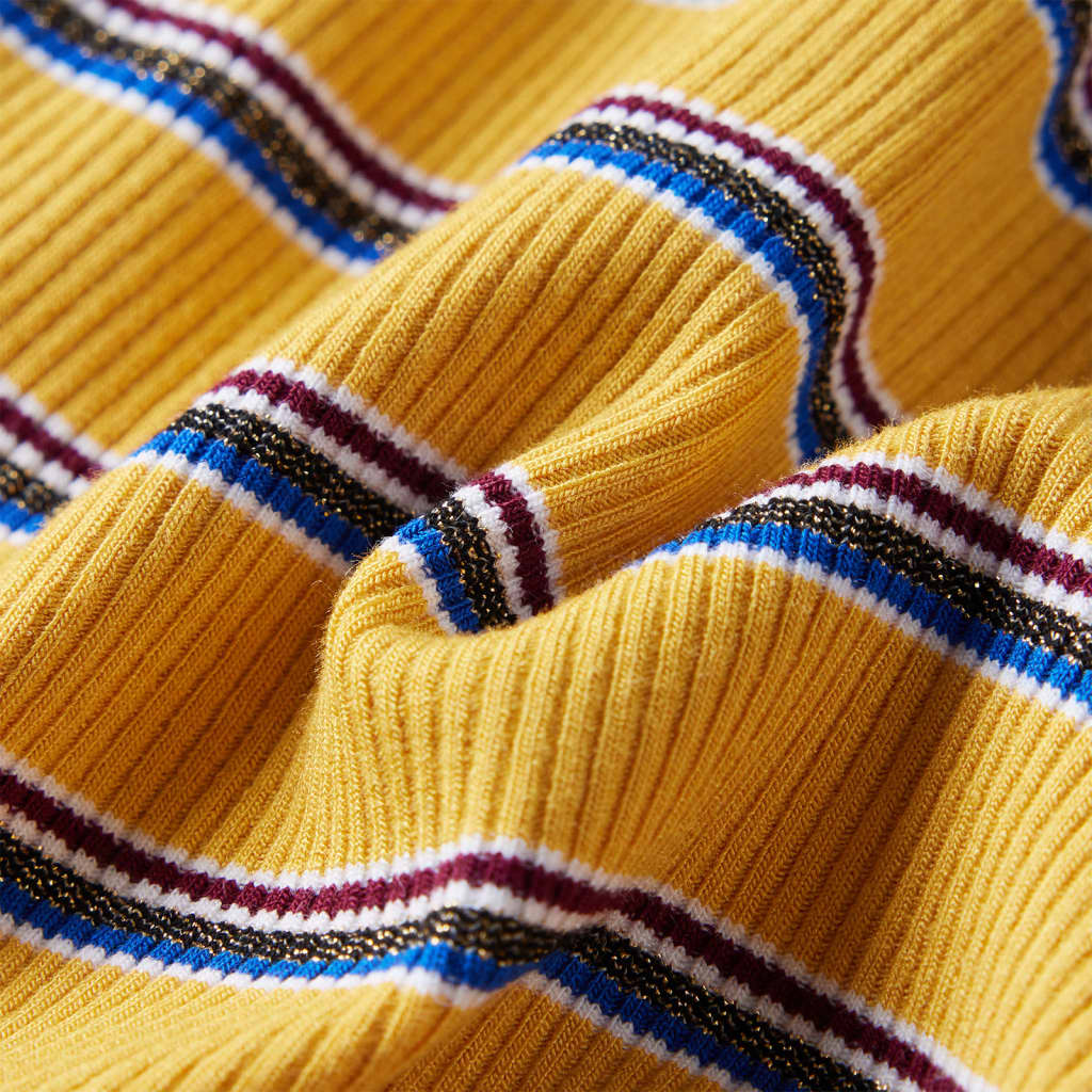 Kids' T-shirt with Long Sleeves Ochre 140