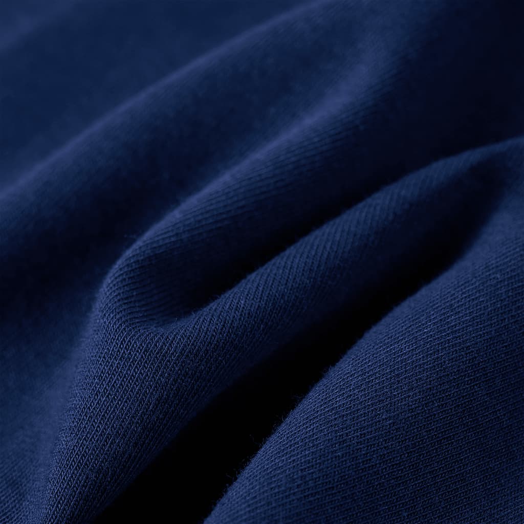 Kids' T-shirt with Long Sleeves Navy 128