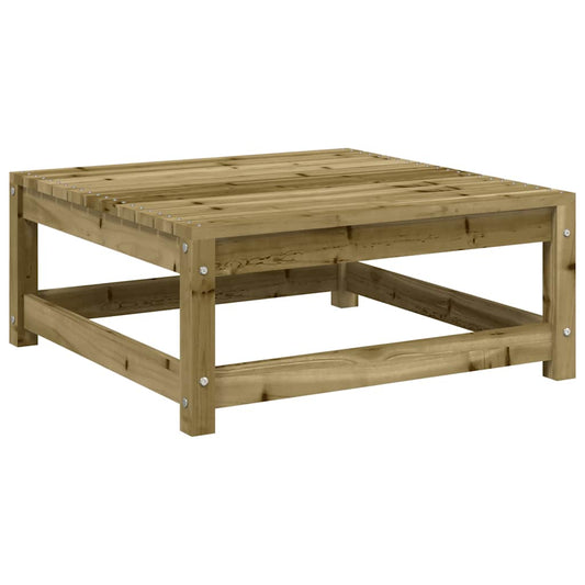 Garden Footstool 70x70x30 cm Impregnated Wood Pine