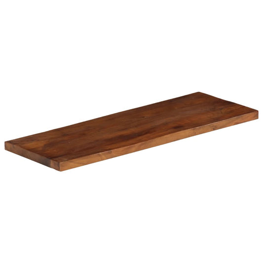 Table Top 80x20x3.8 cm Rectangular Solid Wood Reclaimed