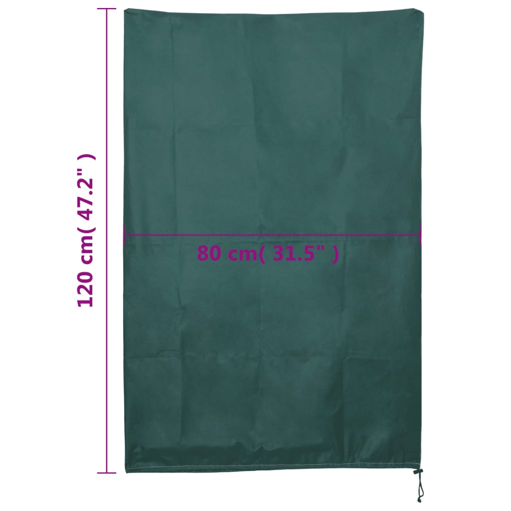 Plant Fleece Covers with Drawstring 8 pcs 70 g/m² 0.8x1.2 m