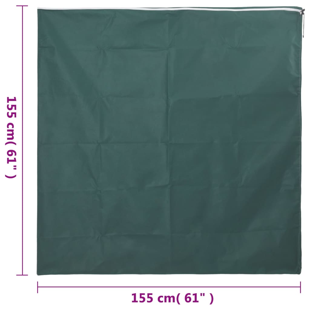 Plant Fleece Covers with Zip 10 pcs 70 g/m² 1.55x1.55 m