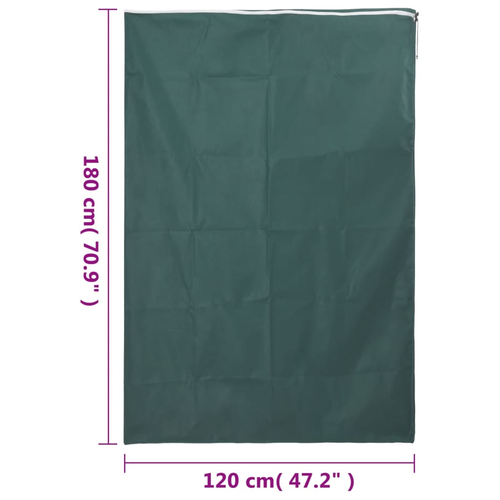 Plant Fleece Covers with Zip 10 pcs 70 g/m² 1.2x1.8 m