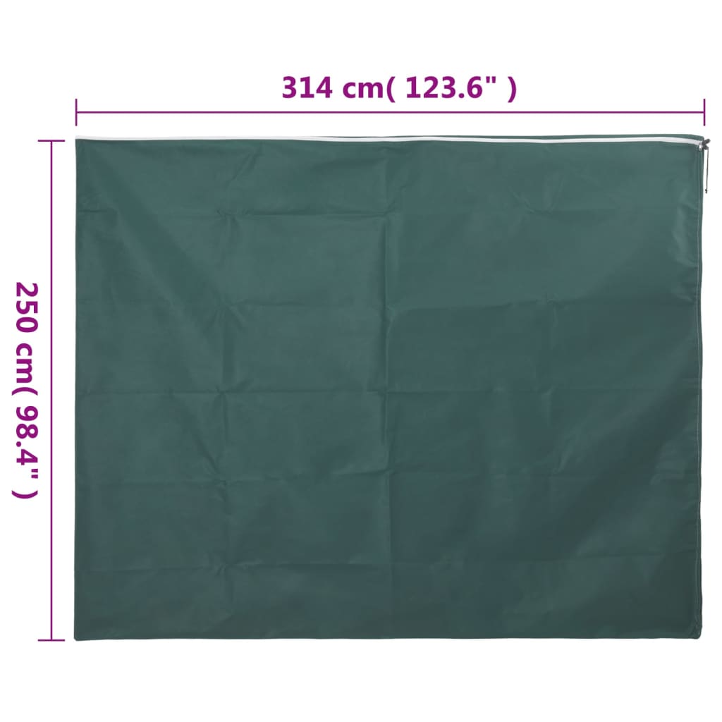 Plant Fleece Covers with Zip 10 pcs 70 g/m² 3.14x2.5 m