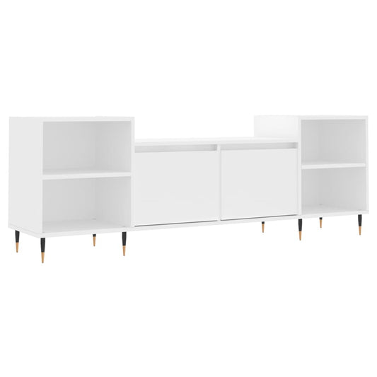 TV Cabinet White 160x35x55 cm Engineered Wood