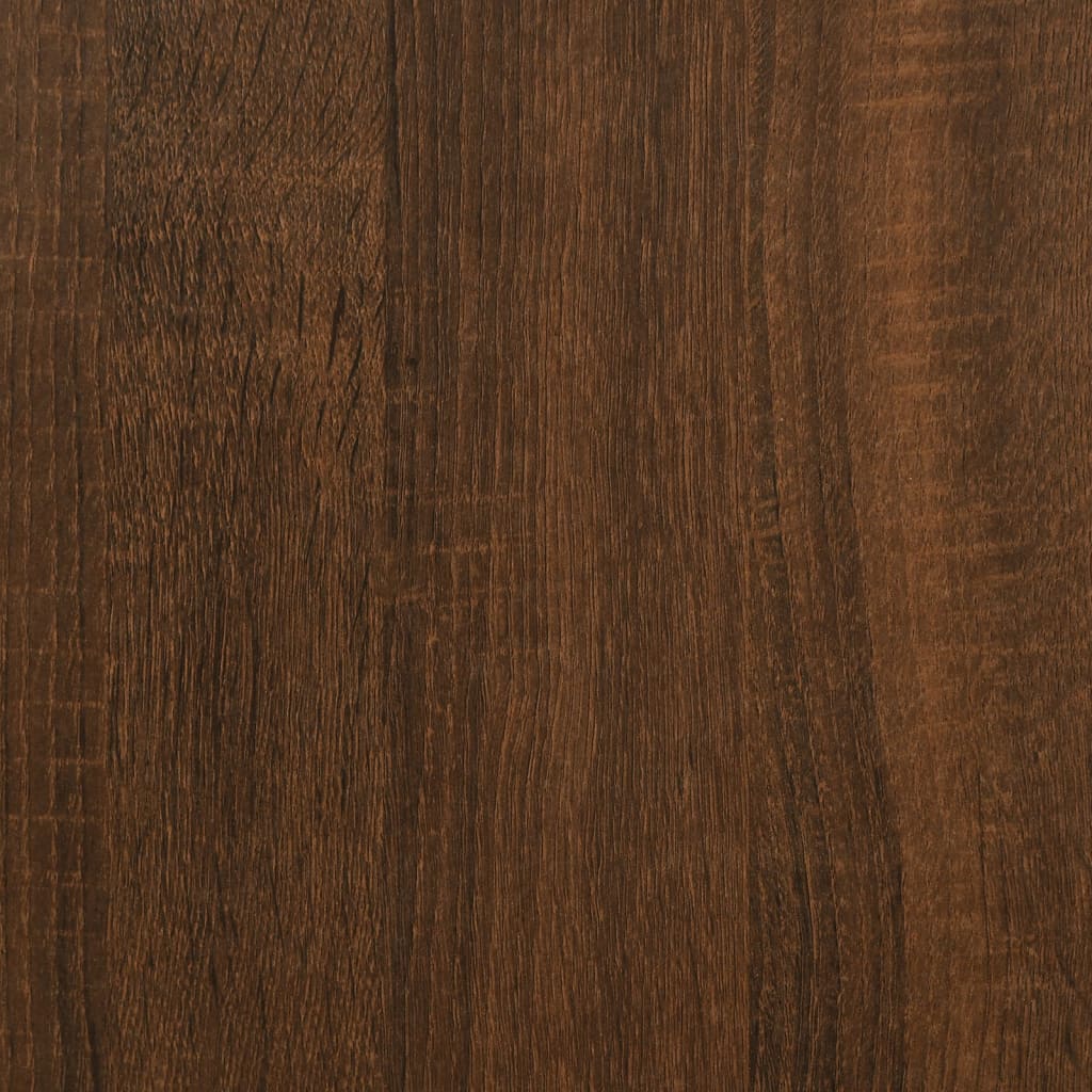 Shoe Cabinet Brown Oak 102x36x60 cm Engineered Wood