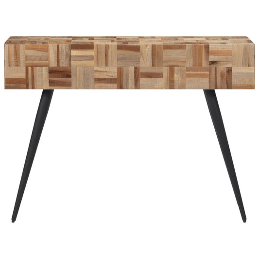 Console Table 110x34x80 cm Solid Reclaimed Teak