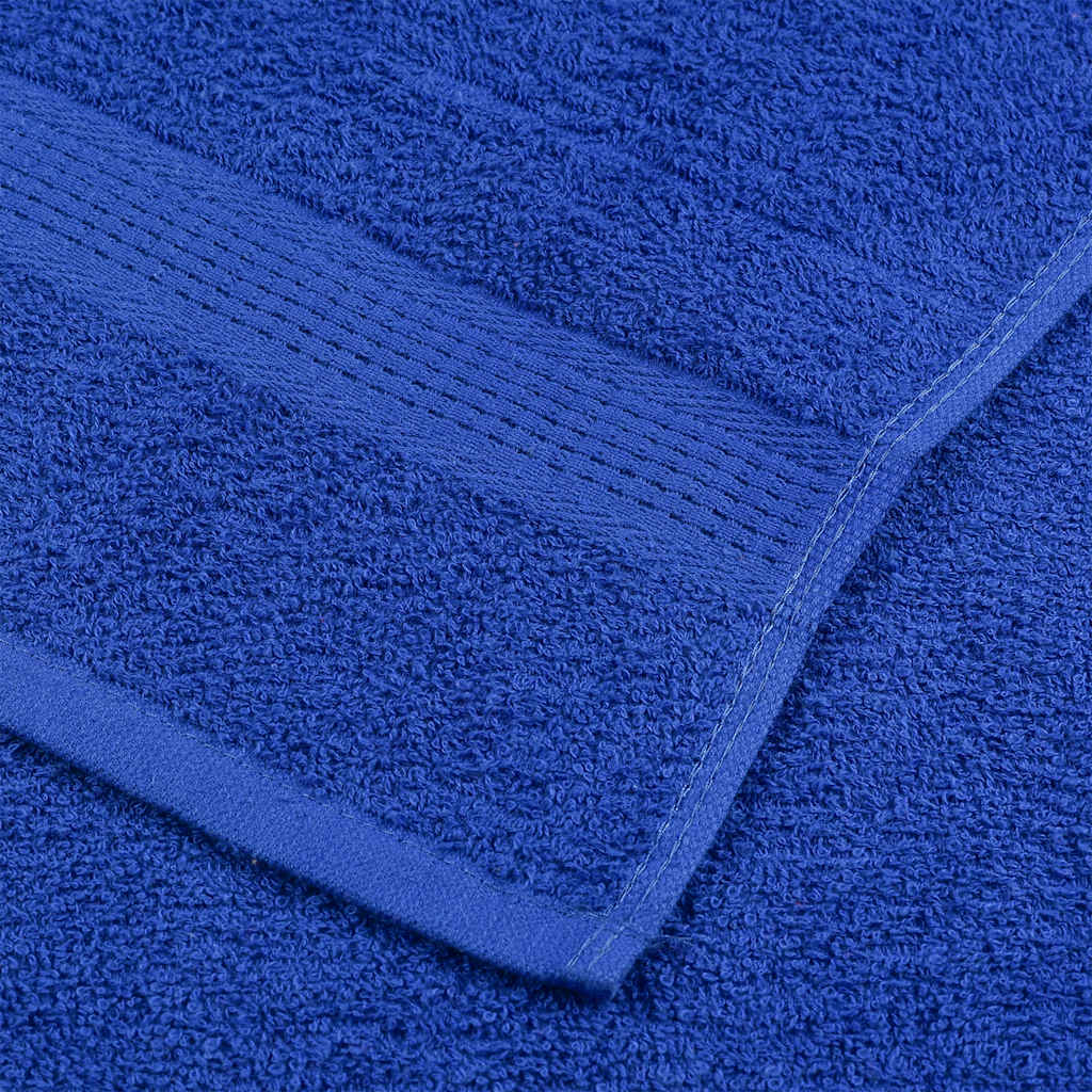 Hand Towels "FROGN" 4 pcs Blue 50x100 cm 360 gsm