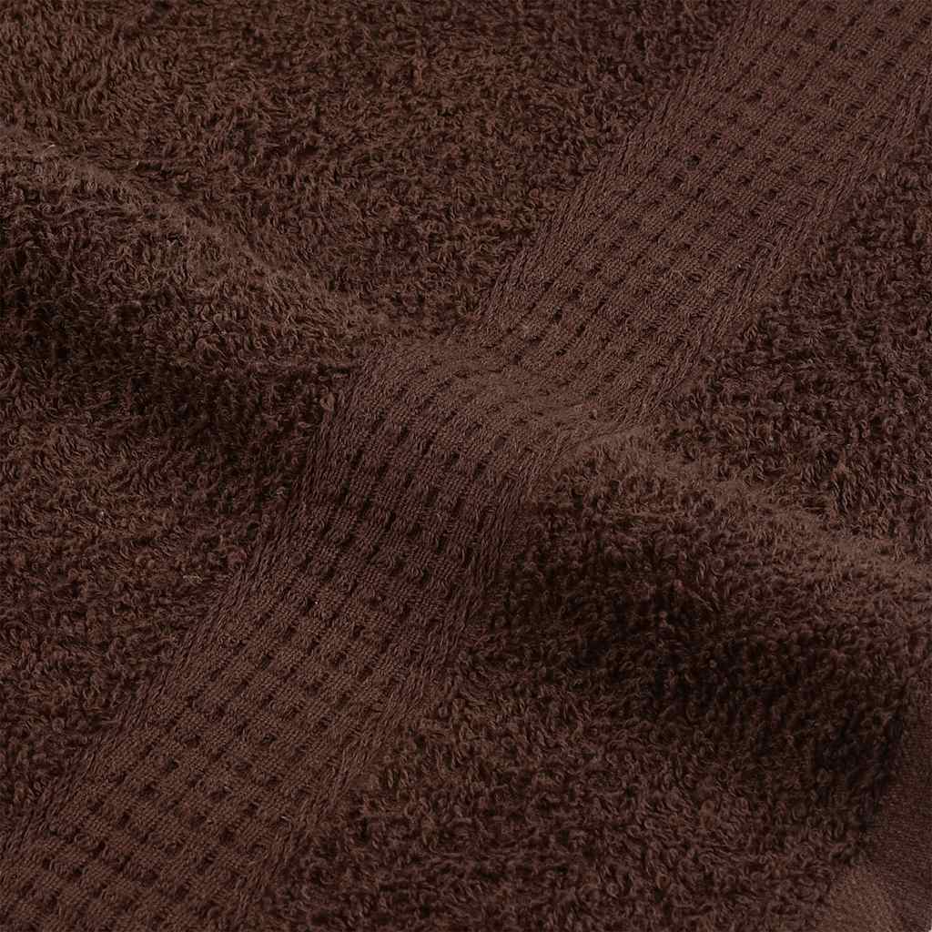 Guest Towels "FROGN" 10 pcs Brown 30x50 cm 360 gsm