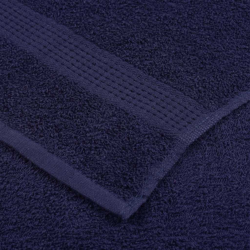 Towels "FROGN" 2 pcs Navy Blue 100x200 cm 360 gsm